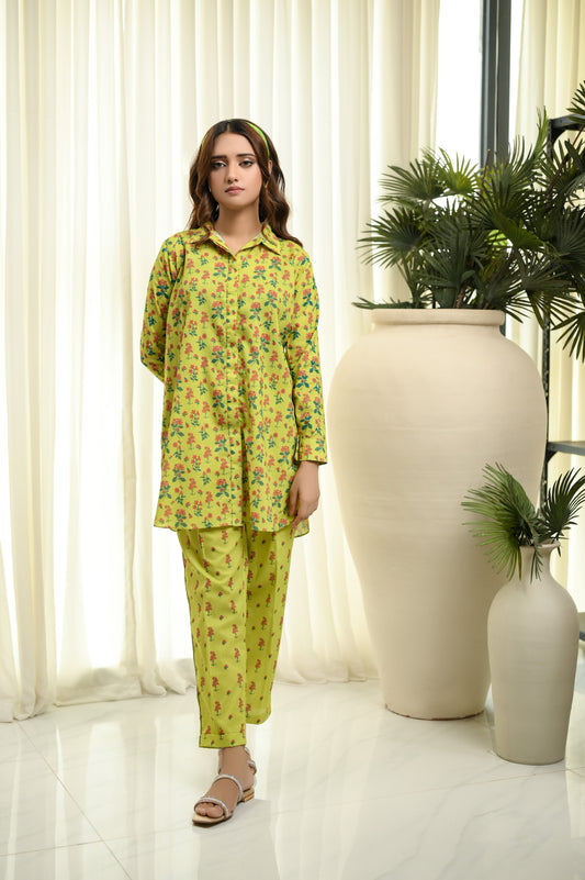 DEFFODIL-2 PIECE LAWN COTTON SUIT