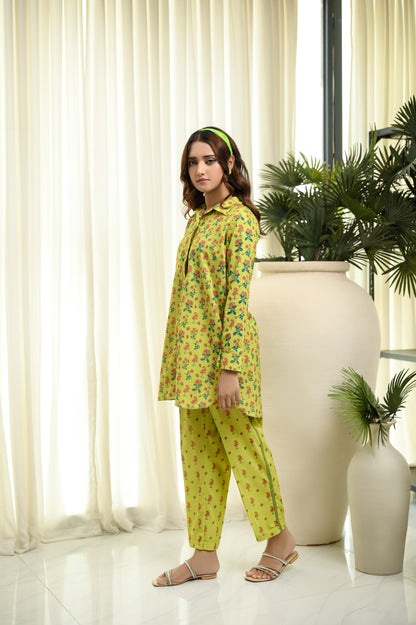 DEFFODIL-2 PIECE LAWN COTTON SUIT